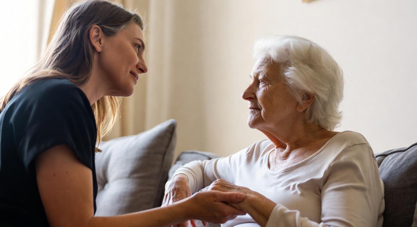 What "Be There" Really Means for Home Care Families